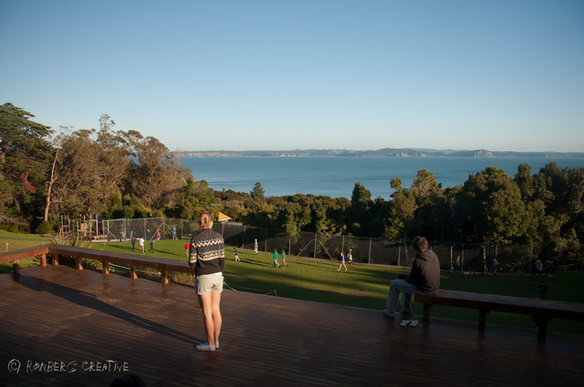 view from deck